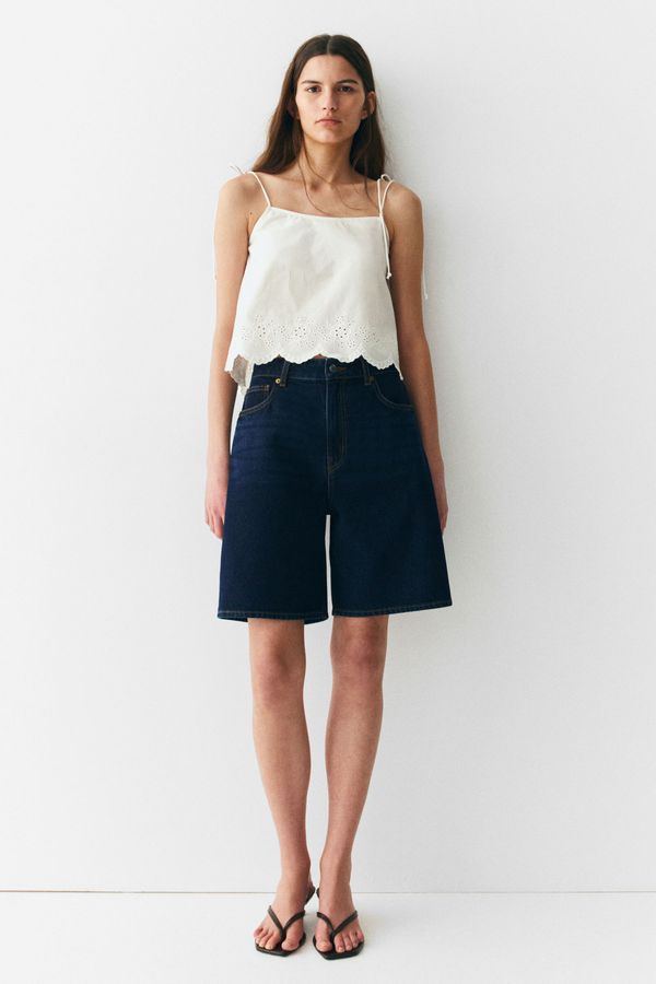 Bermuda en denim