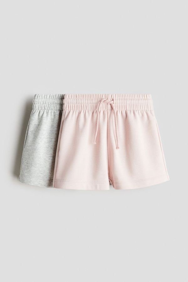 Pack de 2 shorts en franela
