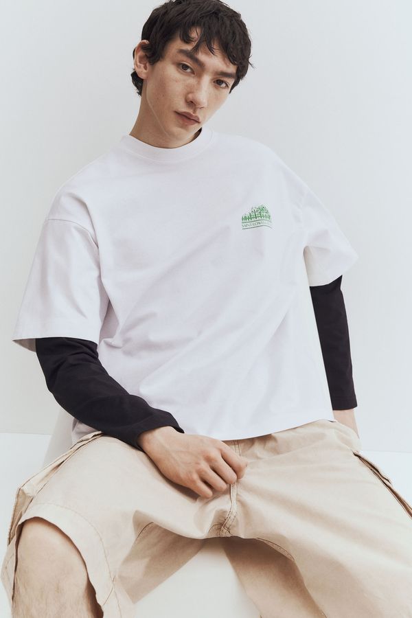 Camiseta con estampado Oversized Fit