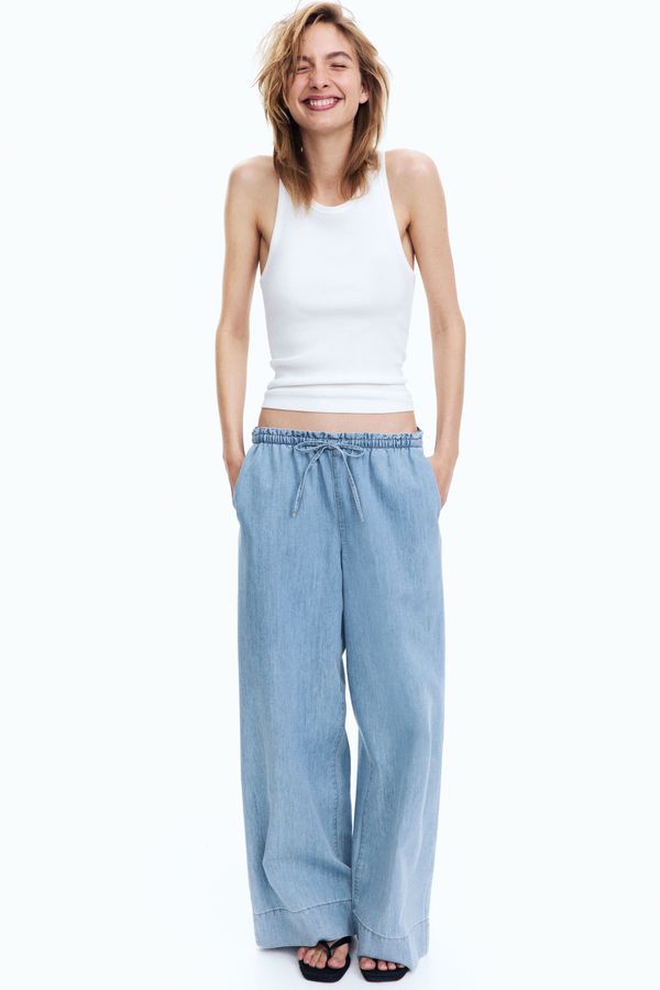 Pantalón denim sin cierre