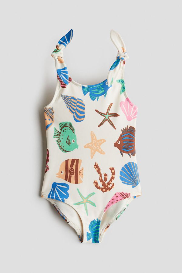 Vestido de baño estampado