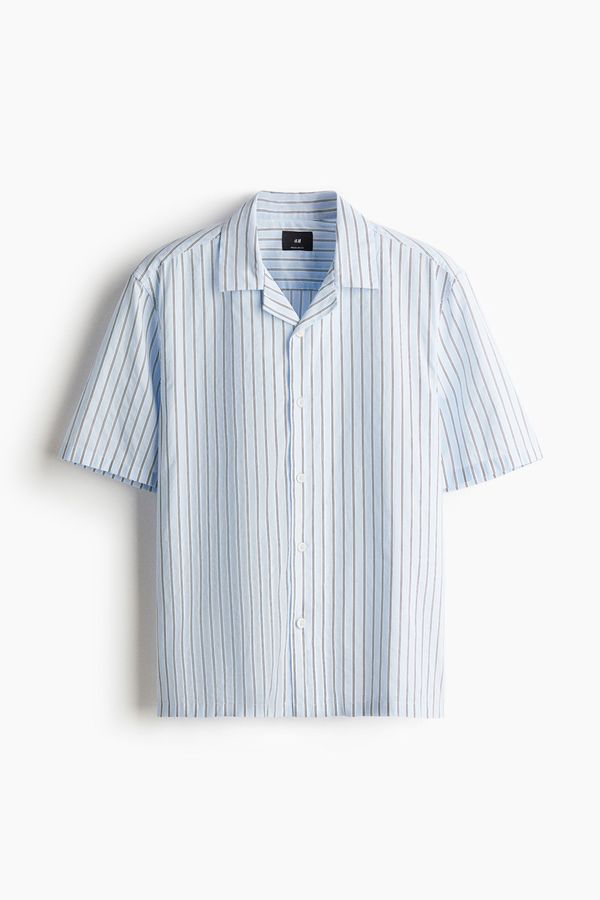 Camisa resort de algodón Regular Fit