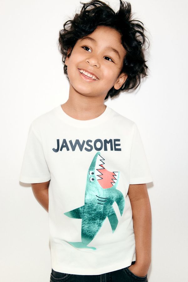Camiseta en algodón con estampado