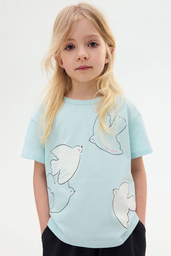 Camiseta de punto con motivo