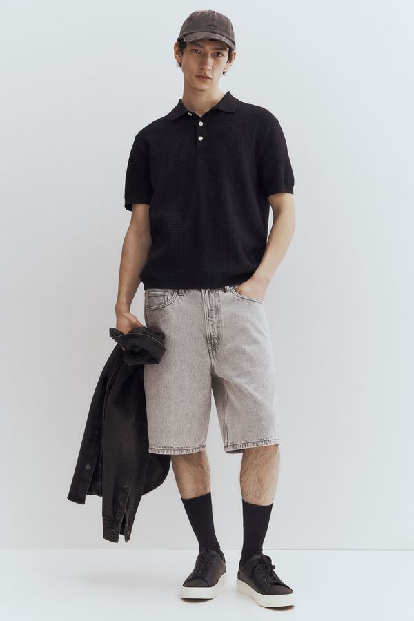 Camiseta polo en tejido texturizado Regular Fit