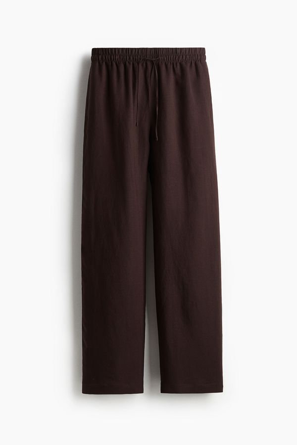 Pantalón en mezcla de lino