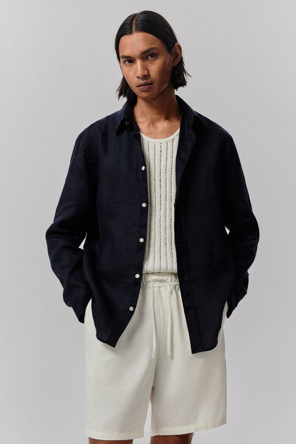 Camisa en lino Regular Fit