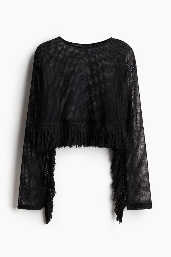 Blusa con flecos
