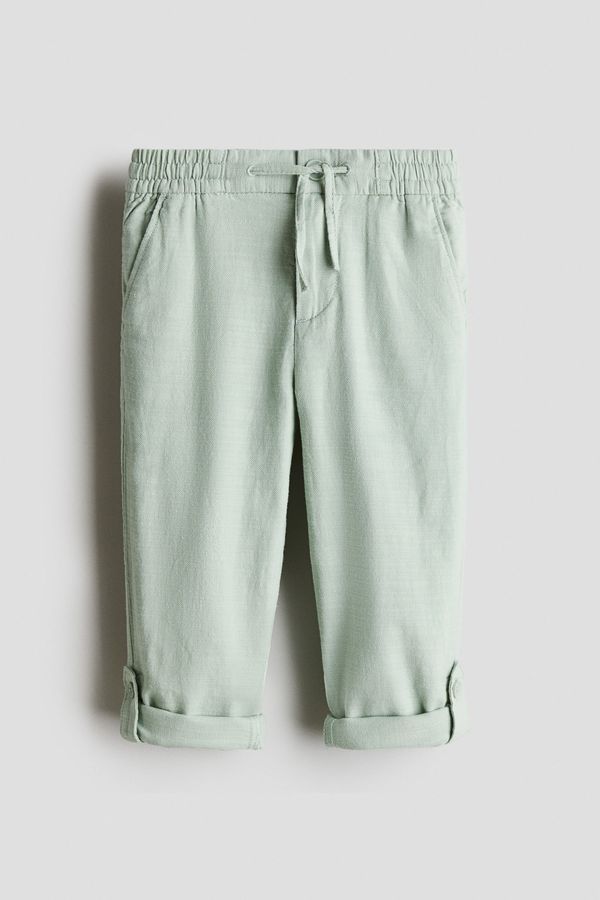 Pantalón enrollable de algodón