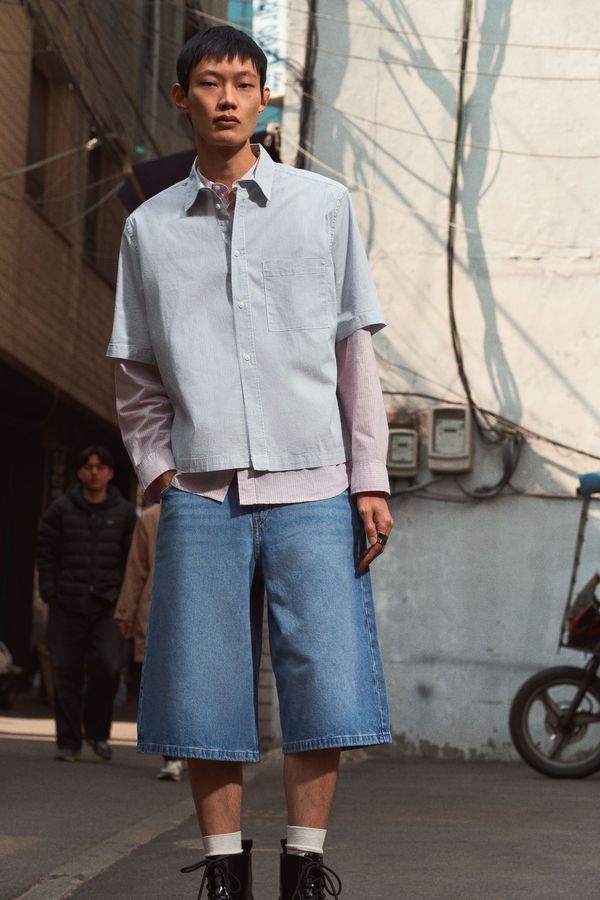 Camisa de mangas cortas Oversized Fit