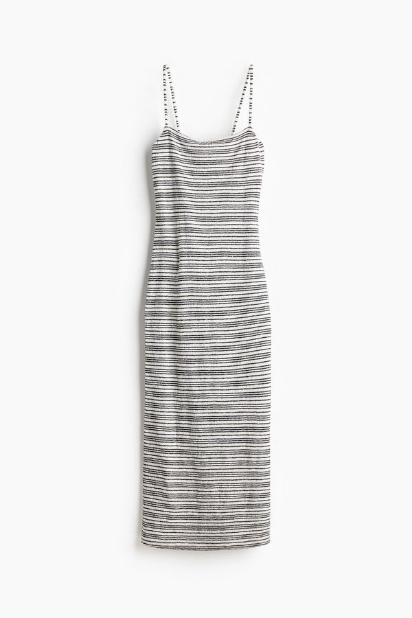 Vestido en punto con textura