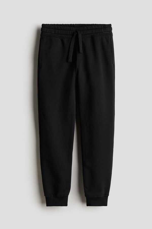 Joggers en franela de algodón
