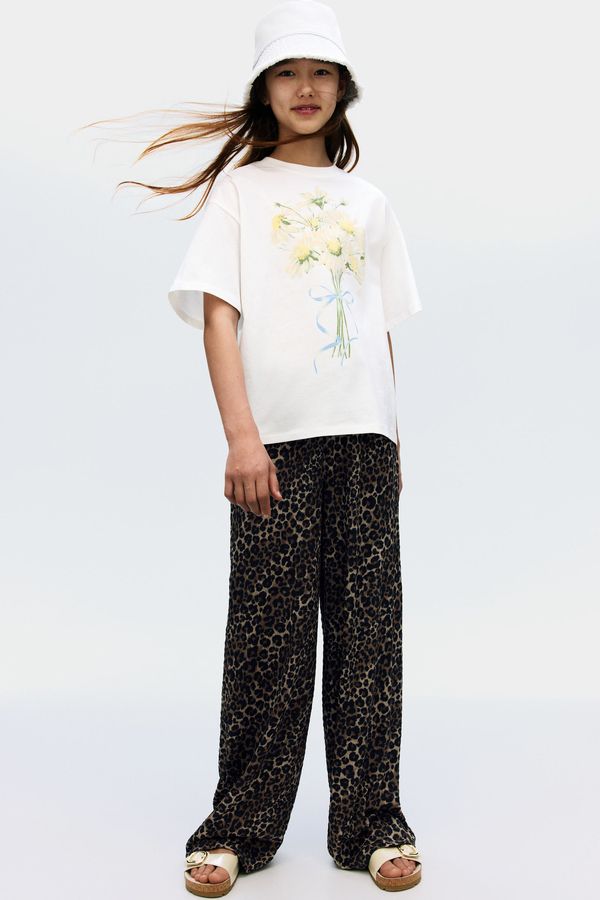 Pantalón de punto con textura