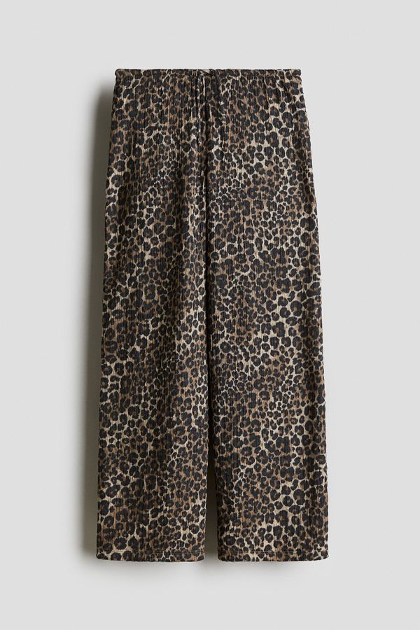 Pantalón de punto con textura