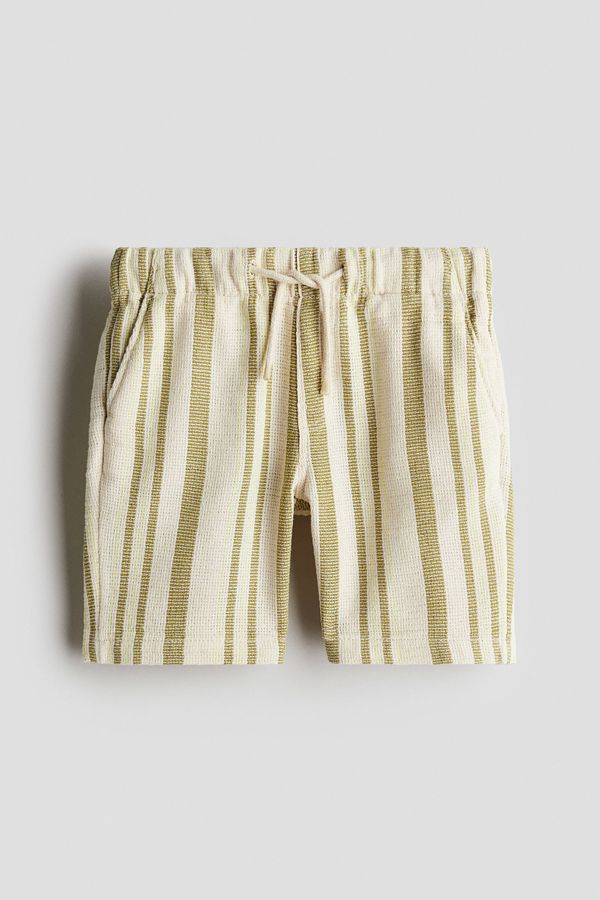 Shorts en mezcla de algodón