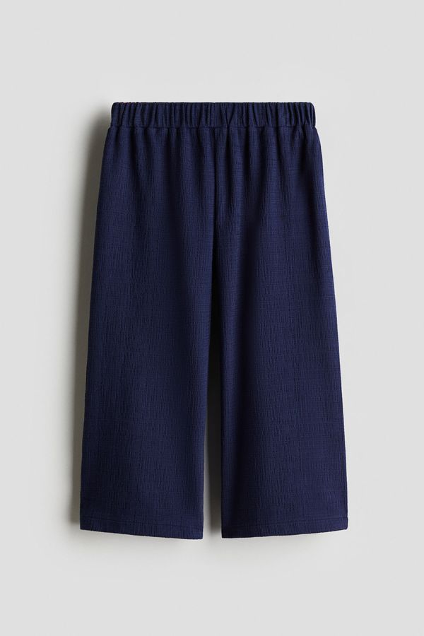 Pantalón ancho en punto