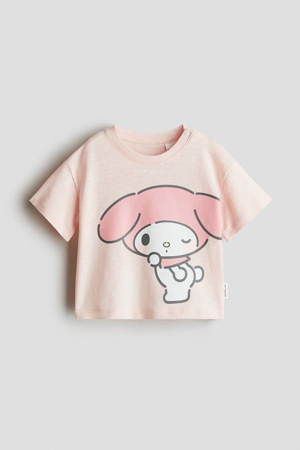 Camiseta en algodón con motivo estampado