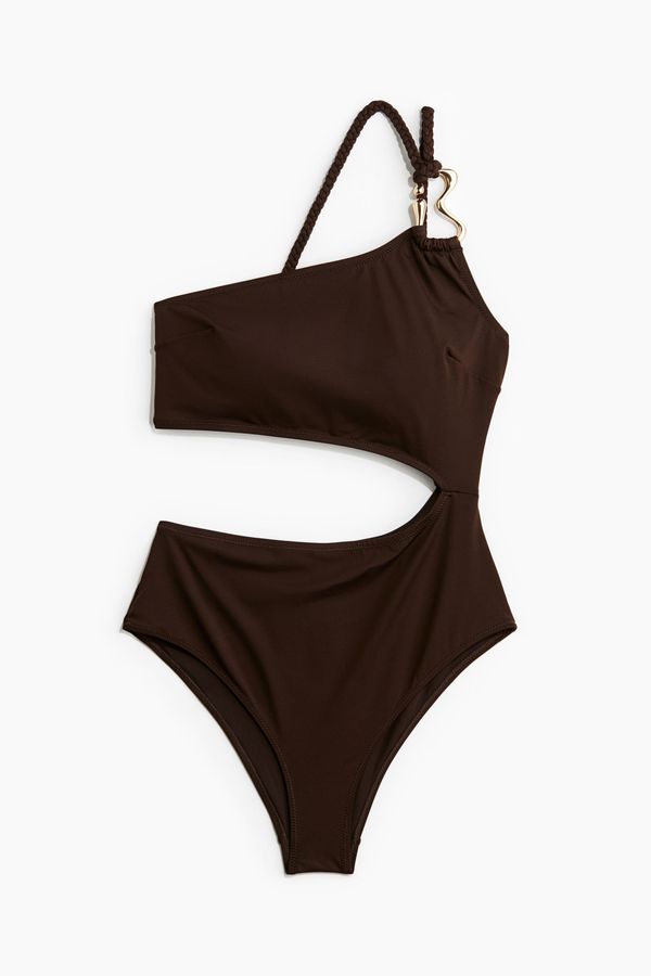 Vestido de baño cut-out con copas acolchadas