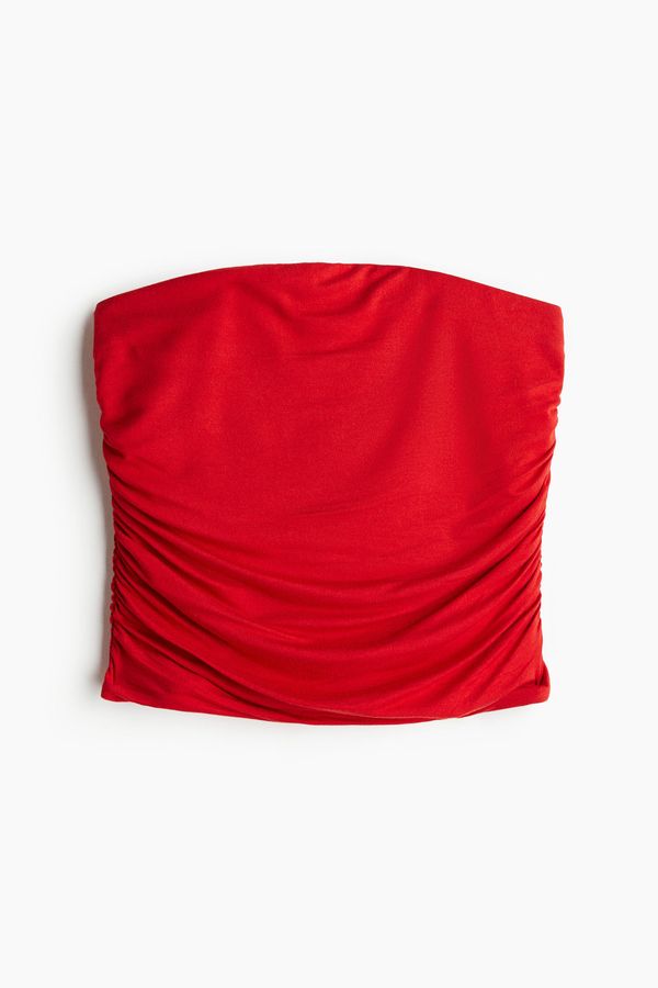 Top tubo drapeado