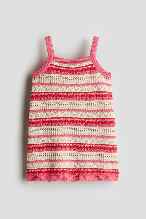 Vestido efecto crochet