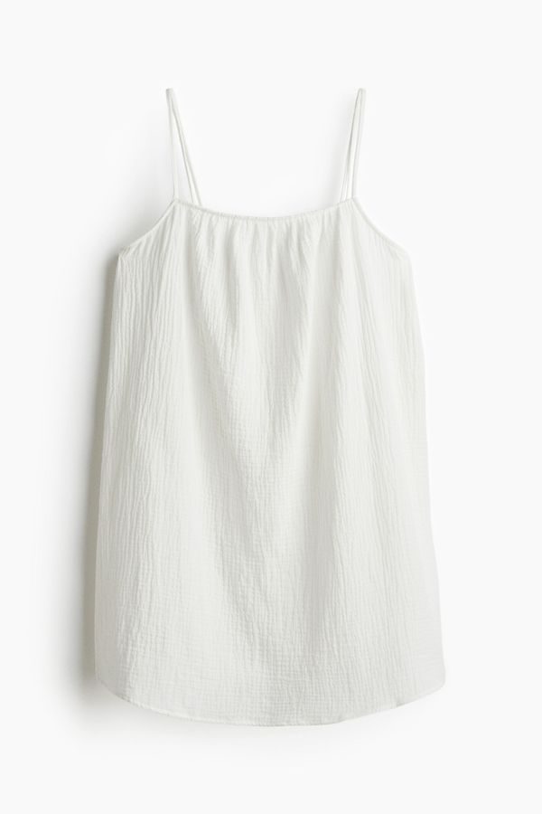Vestido playero de muselina