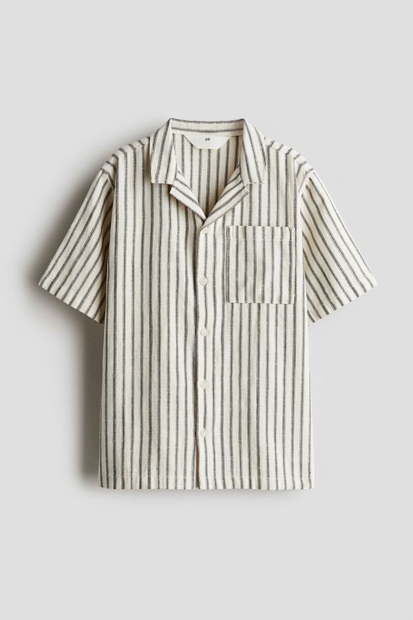 Camisa resort de algodón