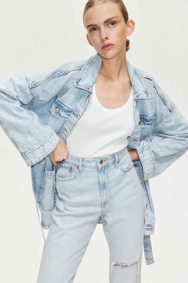 Mom Ultra High Ankle Jeans