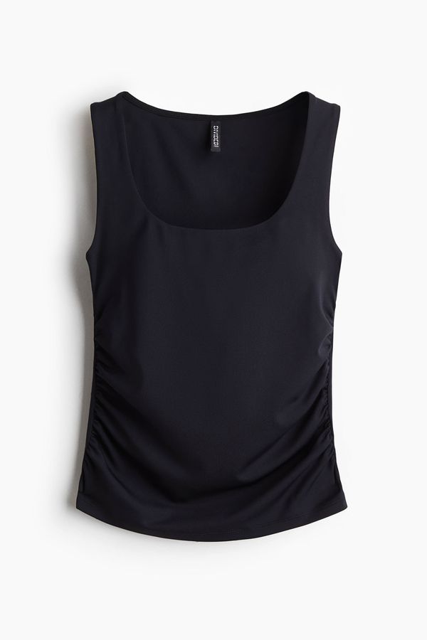 Blusa manga sisa con recogidos