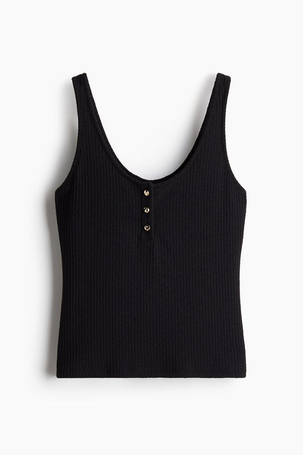 Camiseta esqueleto en tejido acanalado