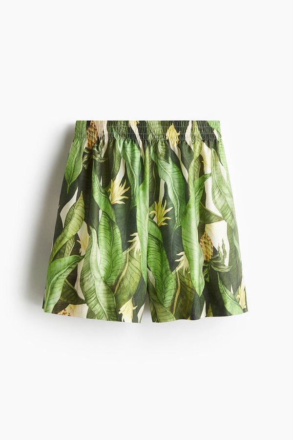 Shorts estampado sin cierre