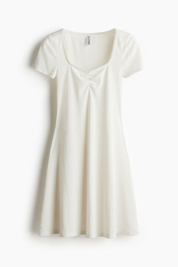 Vestido en punto pointelle