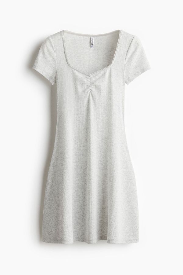 Vestido en punto pointelle