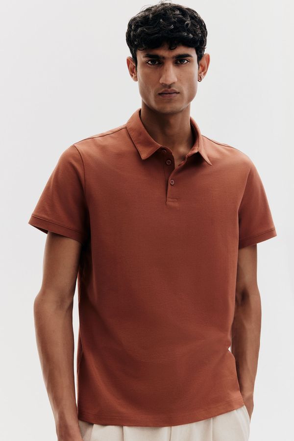 Camiseta estilo polo Slim Fit