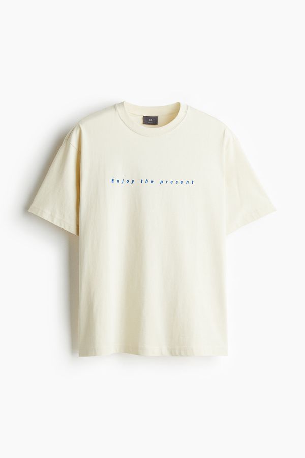 Camiseta con motivo estampado Loose Fit