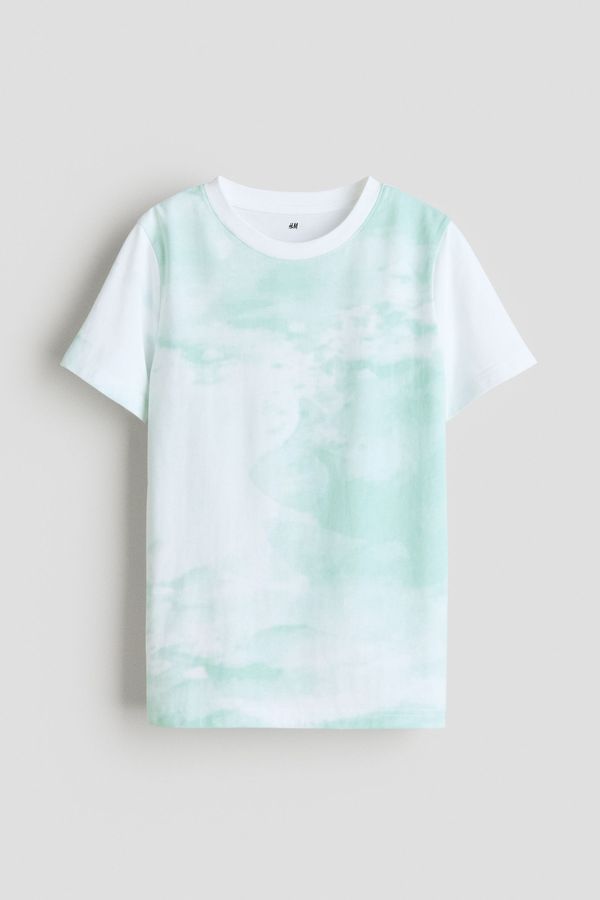 Camiseta de algodón con motivo estampado