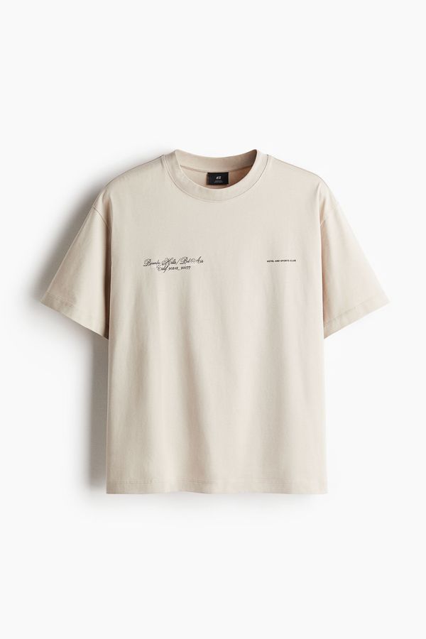 Camiseta Loose Fit con motivo estampado