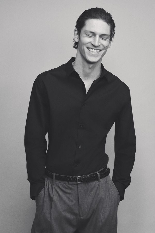 Camisa de fácil planchado Slim Fit
