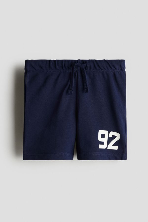 Shorts en franela estampada
