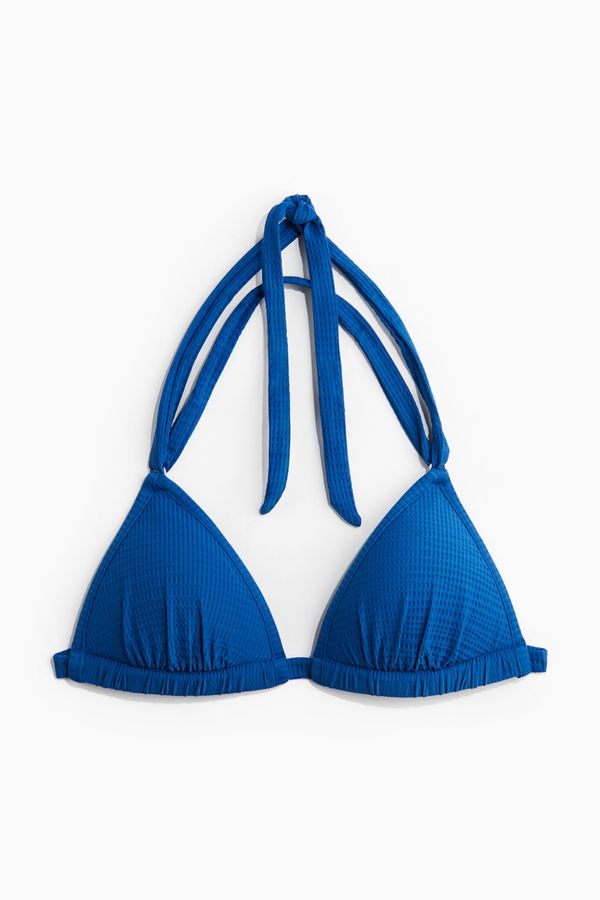 Top de bikini triangular con push-up