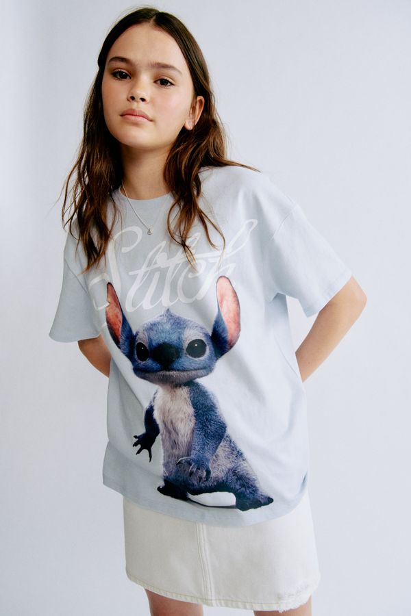 Camiseta de algodón con motivo