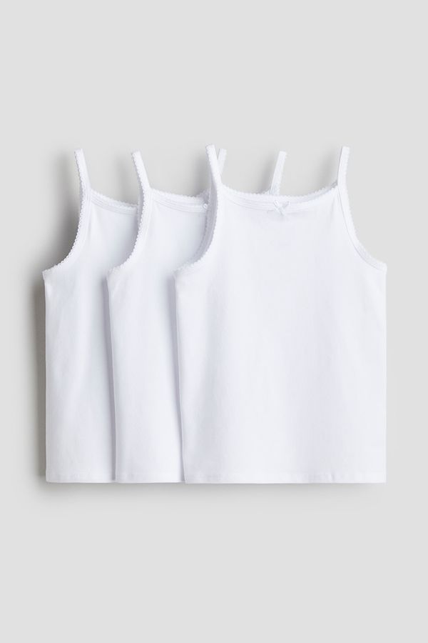 Pack 3 tops de tiras de punto