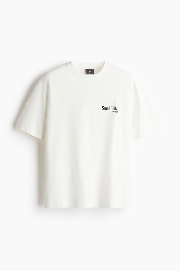 Camiseta con motivo estampado Loose Fit