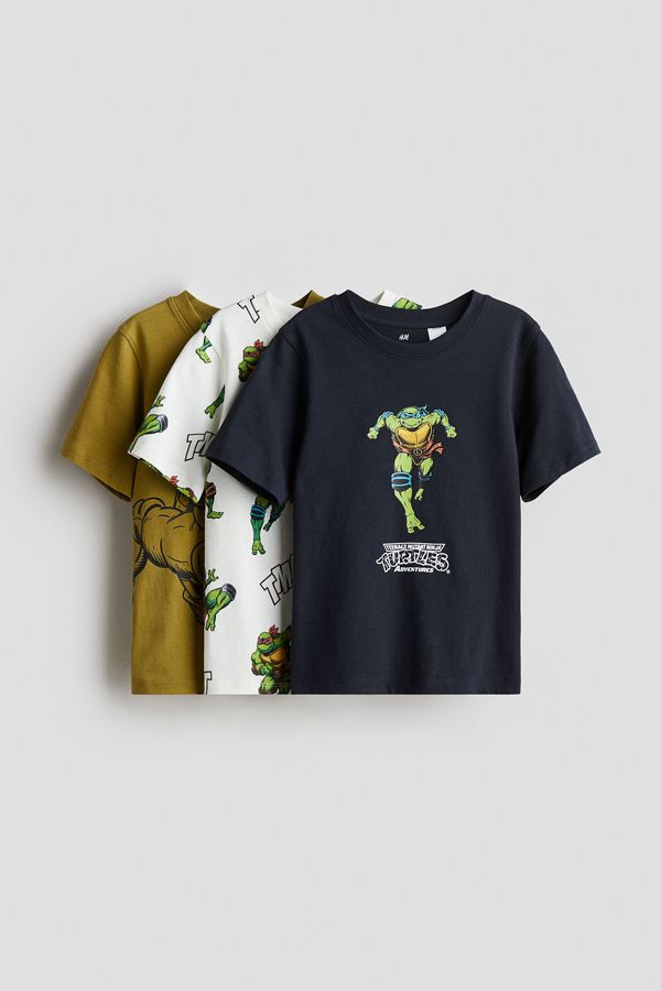 Pack de 3 camisetas con motivo estampado