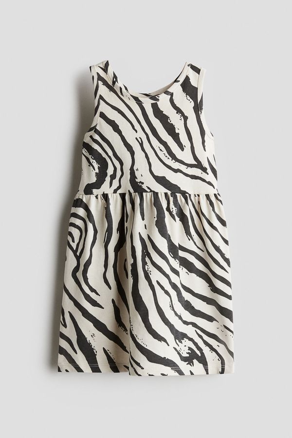 Vestido estampado en algodón