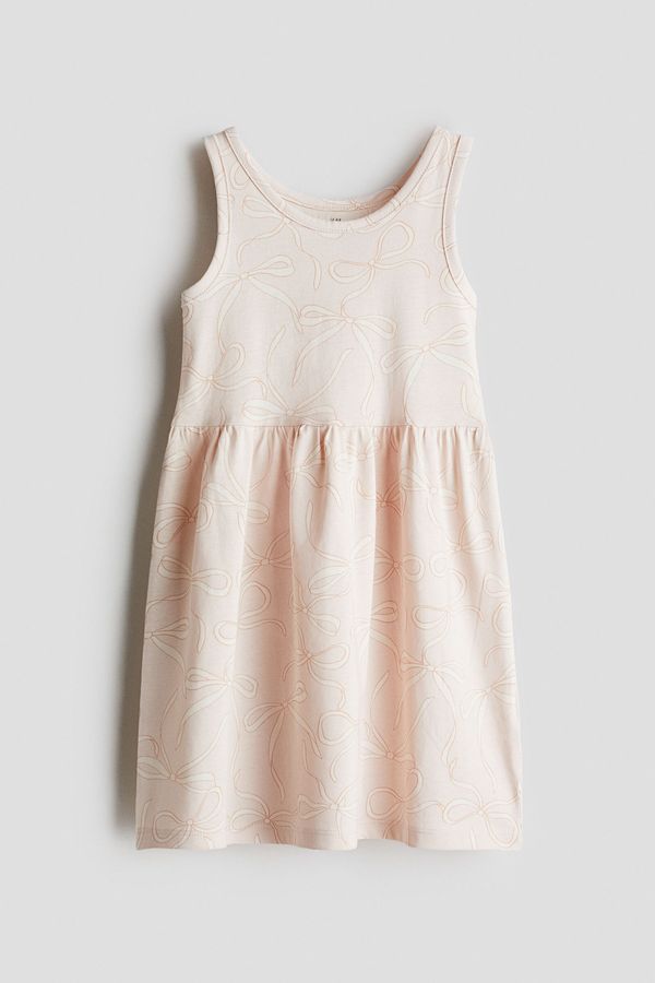 Vestido estampado en algodón