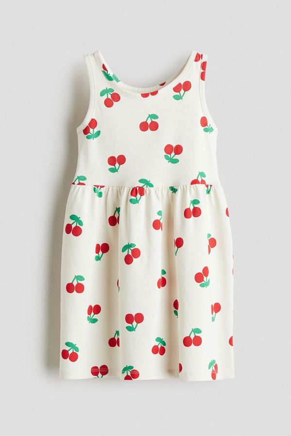 Vestido estampado en algodón