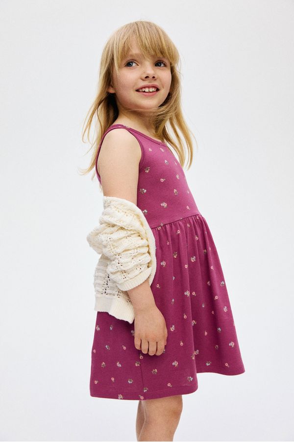 Vestido estampado en algodón