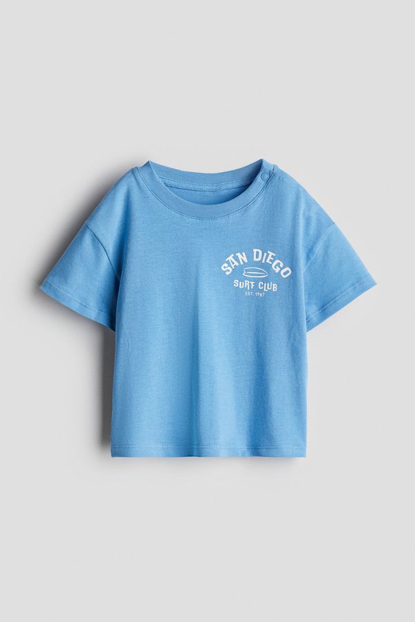 Camiseta de algodón con estampado