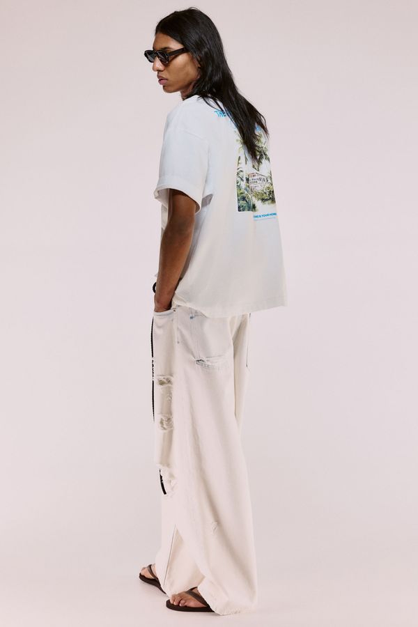 Camiseta con estampado Oversized Fit
