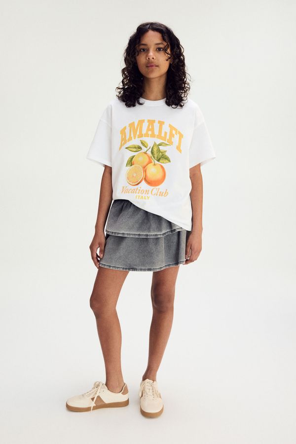 Camiseta oversize de algodón